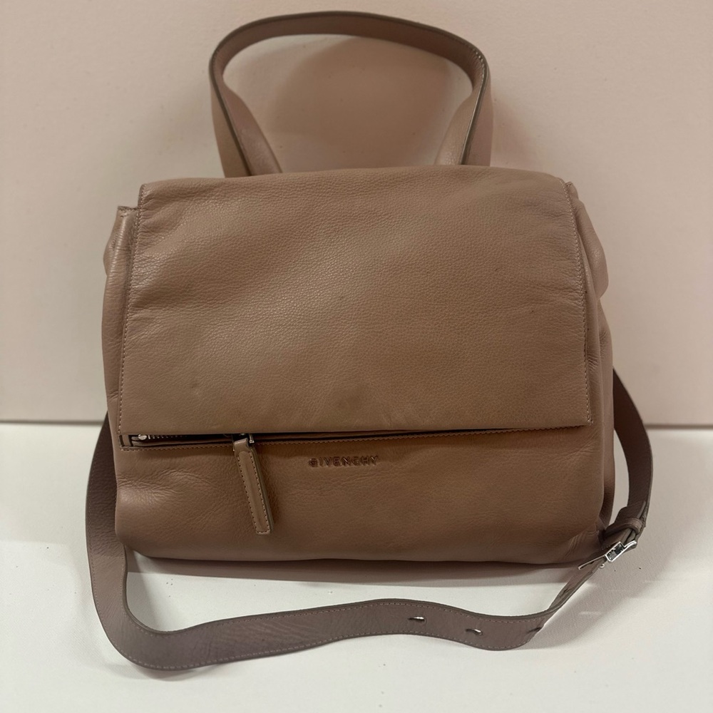 Givenchy Taupe Leather Men's Bag